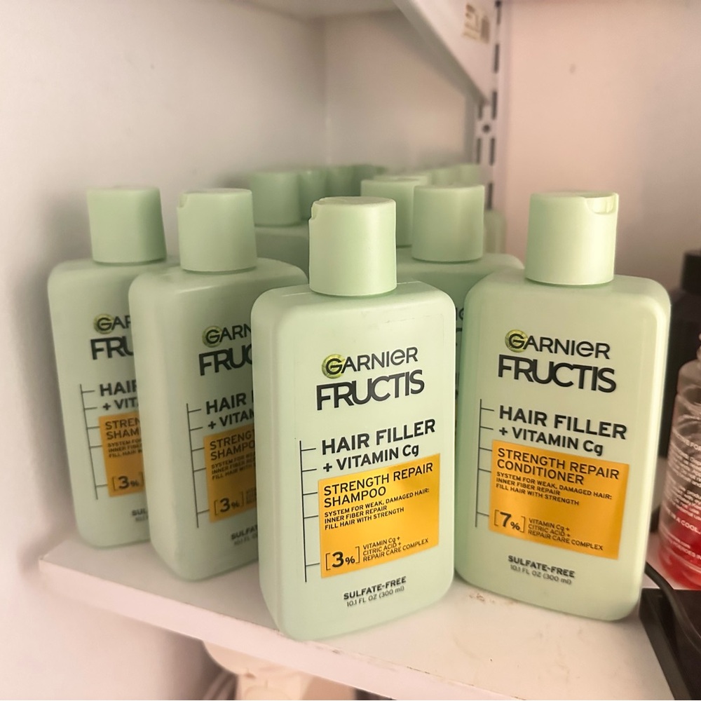 Green Hair Filler Shampoo and Conditioner